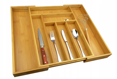 Organizues sirtari KRISBERG 2547, bambu, i zgjatueshëm, i natyrshëm