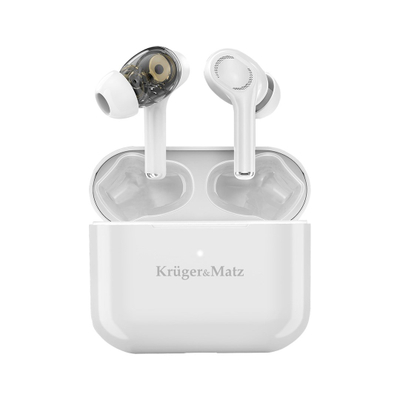 Безжични слушалки Kruger&amp;Matz TWS M4 Pro, Bluetooth 5.0, со микрофон, црни