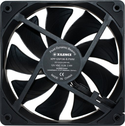 Ventilator PC Xilence Performance X XPF120X.B.PWM, 120mm, PWM, ngjyrë e zezë