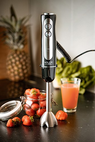 Blender dore Adler AD 4625, 5 shpejtësi, funksion Turbo, i bardhë