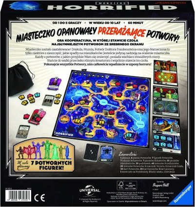 Loja tavoline Ravensburger Horrified, kooperative, në polonisht