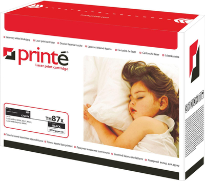 Ngjyrë Printe 87X (FCPPRTH87X), e zezë