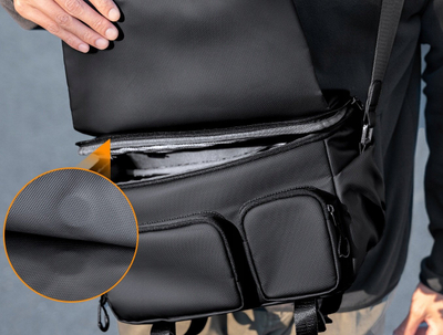 Çantë foto K&amp;F Concept Holster 10L, sling, për DSLR dhe dron, e zezë