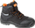 Çizme pune Lahti Pro Nubuck L30118, kompozit S3 SRA, numër 43, të zeza me portokalli