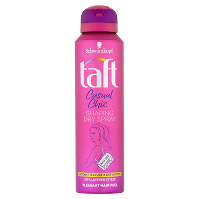 Sprej fiksues për flokë Taft Casual Chic 150 ml