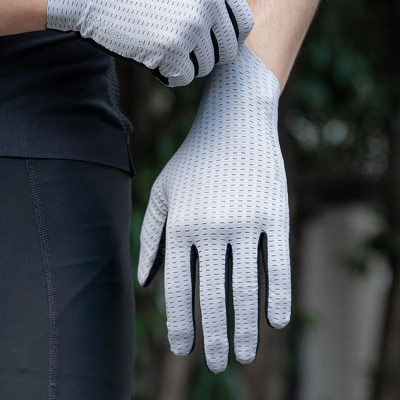 Doreza biçiklete Rockbros Breathable Full, madhësia XXL, gri