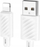 Kabllo USB Hoco X88, Lightning 8 pin, 1m, 2.4A, e bardhë