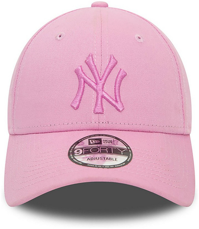 Kapele bejsbolli New Era League Essentials 940 New York Yankees, pambuk, e rregullueshme, rozë