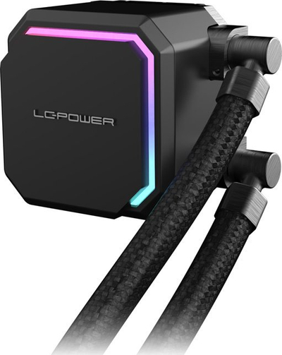 Ftohës procesori LC Power LC CC 360 B, AIO me ujë, radiator 360mm, tre ventilatorë 120mm, i zi