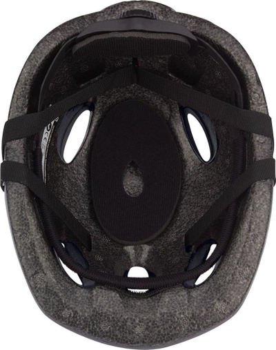 Helmetë biçiklete dhe patinash Nijdam Dark Storm, 52-56 cm, rregullueshme, e zezë mat