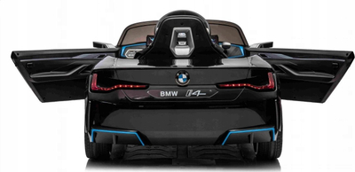 Електричен автомобил за деца BMW i4, едно седиште, златна боја