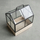 Serë mini Edaxo Miniszklarenka, 30 x 26 x 18 cm, metalike me xham, me bazë druri