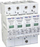 Mbrojtës nga mbingarkesat Pro-Tec BY1-C/4, Class C T2, 4 pole, gri