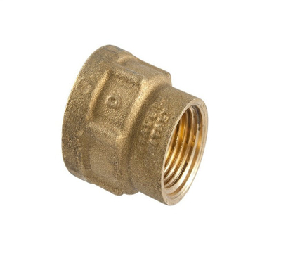 Përshtatës tubash TDM Reduction, 1" në 1/2", bronzi