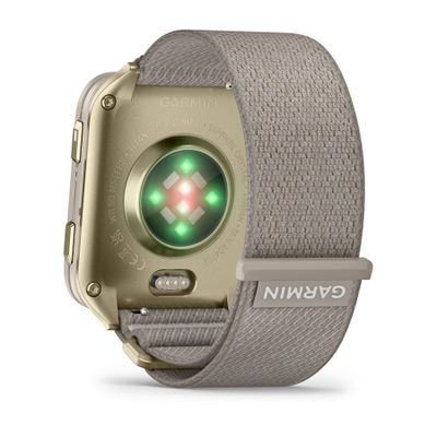 Smartwatch Garmin Venu X1, GPS, ekran AMOLED, ari i butë