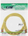Kabllo InLine Patchcord S/ FTP, PiMF, Cat.6, PVC, 0.5m, e verdhë 