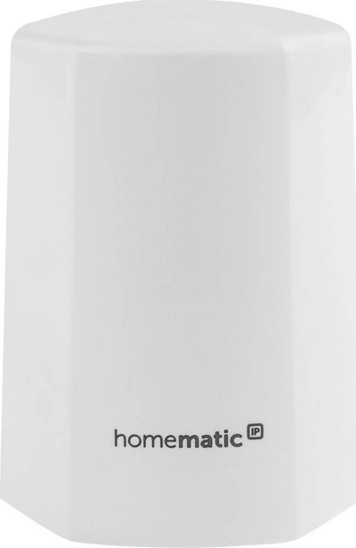 Senzor temperature dhe lagështie HomeMatic IP HmIP-STHO, wireless, për ambient të jashtëm, i bardhë