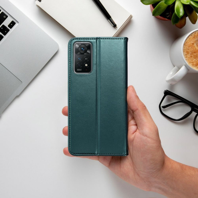 Klloçkë libri OEM për Xiaomi Redmi 10C, bëhet dhe suport, jeshile