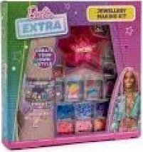 Set për boje bizhuterish Barbie Jewellery Making Set, me rruaza, për kalamaj