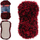 Sfungjer makine Dirt Devil Microfiber 2n1, për larje karrocerie, mikrofiber, i kuq me të zi