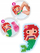 Set artizanati Aquabeads Disney Princess Creation Cube, mbi 2500 rruaza, për fëmijë mbi 4 vjeç, shumëngjyrësh