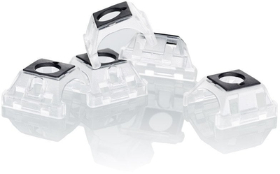 Set klipa zbutës zhurme GMK QMX Clip, 110 copë, montim në PCB