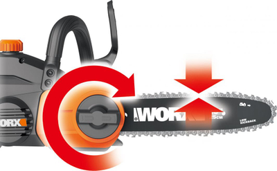 Sharrë elektrike me zinxhir Worx (WG322E.9)