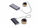 Llambë kampingu NILS Camp NC0005, LED, USB C, gri
