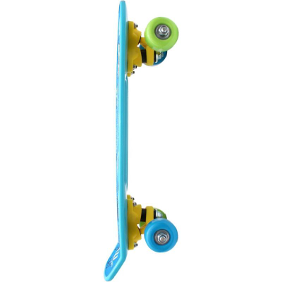 Skateboard për kalamaj Enero Mini Puppy, plastik, deri 60 kg, blu