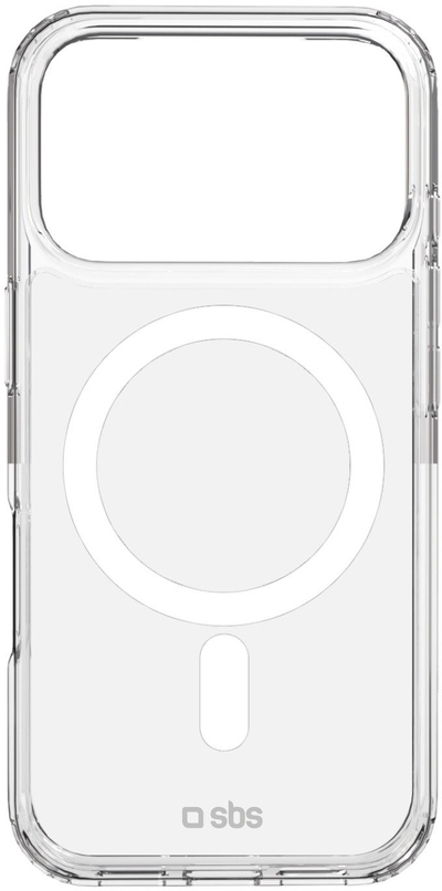 Koverte mbrojtëse SBS për iPhone 17 Pro, e tejdukshme, me MagSafe