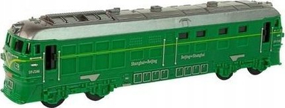 Set tren lodër Leantoys, me dritë, me tinguj, i gjelbër
