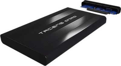 Kuti e jashtme për disk Tacens Ahd1, 2.5", USB 3.2, e zezë