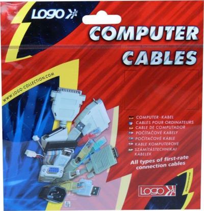 Adapter USB Logo 68041, USB A 2.0 femër në USB A 2.0 femër, gri