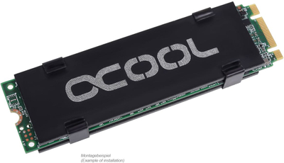 Ftohës SSD Alphacool HDX M.2 Cooler M01, 80mm, për SSD M.2, i zi
