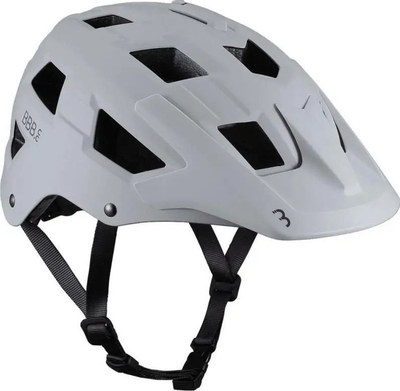Kaskë biçiklete BBB Cycling Nanga, MTB, 15 vrima ventilimi, gri e hapur