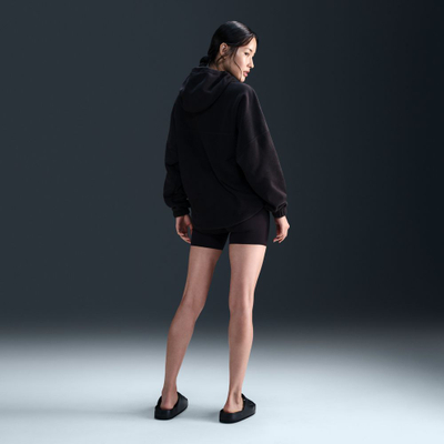 Bluzë me kapuç Nike One Therma-FIT Pullover Hoodie, për femra, e zezë