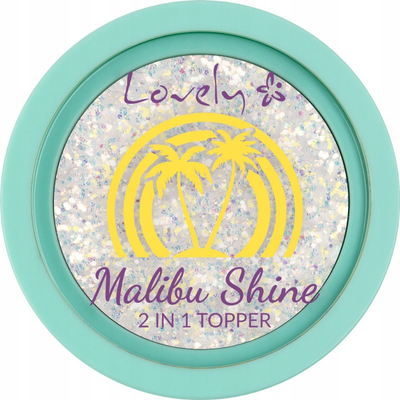 Topper kozmetik Lovely Malibu Shine 2 in 1, 2g, me shkëlqim shumëngjyrësh