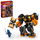 Set LEGO Ninjago Earth Element Mech of Cole 71806, 235 pjesë, për fëmijë