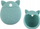 Mbështjellëse silikoni LEAN Toys për Tamagotchi, antirrëshqitëse, ngjyrë turquoise