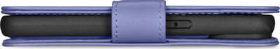 Kllëf‑portofol iCarer 2n1 për iPhone 14 Pro, lëkurë, Anti RFID, lejla e hapur