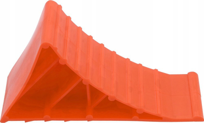 Bllok rrote Yato Wheel Chock, 80x220mm, mban gjo deri 2500kg, i kuq