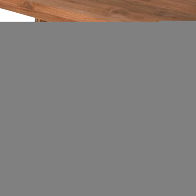Tavolinë ngrënieje REMIK HM9835, dru tik i ricikluar, 100x200x75.5 cm, natyrale