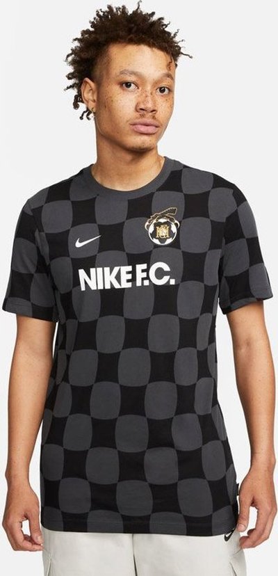 Bluzë sportive Nike DF Strike DR7735 060, për burra, me mëngë të shkurtra, gri