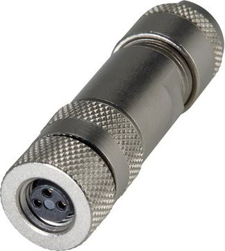 Prizë fushore LAPP AB-C4-M8FS, M8 4P, metalike, ngjyrë argjendtë