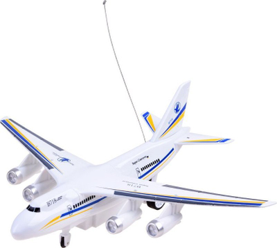Avion lodër me telekomandë RC0609 B718, drita LED, i bardhë