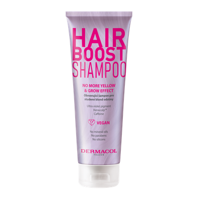 Shampon flokësh Dermacol Hair Ritual No More Yellow, për flokë biondë, efekt kundër tonëve të verdhë