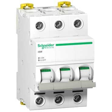 Ndërprerës çelësi Schneider ISW 3P, 40A, 415V AC A9S65340