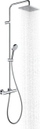Set dushi Hansgrohe Vernis Shape 230 1 Jet 26286670, Showerpipe 112 cm, krom