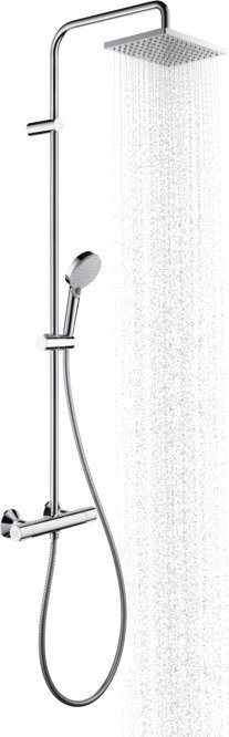 Set dushi Hansgrohe Vernis Shape 230 1 Jet 26286670, Showerpipe 112 cm, krom
