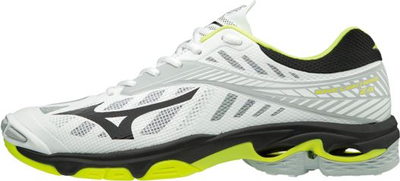 Atlete Mizuno Wave Lightning Z4 (V1GA180044), të bardha/verdha, nr 45